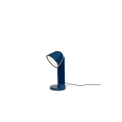 Image of Flos Ceramique Down Table Lamp Blue