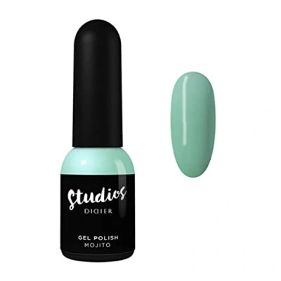 Image of Didier Lab Premium Gel Nail Polish Studios Mojito Varnish Art Long Lasting High Gloss Wear Easy to Apply Nails Rich Pigment UV/LED Chip Resistant