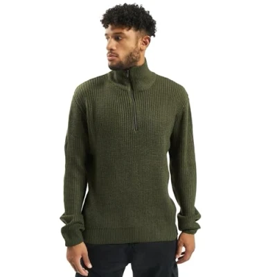 Image of Brandit Marine Pullover Troyer, Olive, 5XL 64