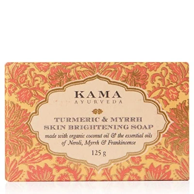 Image of Kama Ayurveda Turmeric and Myrrh Skin Brightening Soap, 125g