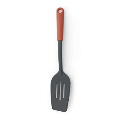 Image of Brabantia 122804 Tasty+ Spatula Plus Cutting Edge, Terracotta Pink