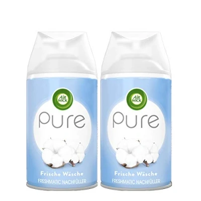 Image of Air Wick Freshmatic Max Pure Refill for Fresh Laundry Fragrance 2 x 250ml Refills