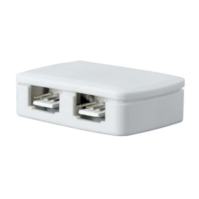 Image of Paulmann 70203 YourLED Junction Box for LED 4 Way Strip Accessory White Plastic Including Distribution Cable and Linking Lines, 0 W