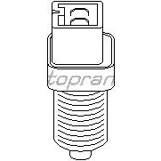 Image of 9606177280, 9619403980 Switch, brake actuation (engine timing) TOPRAN 721 098