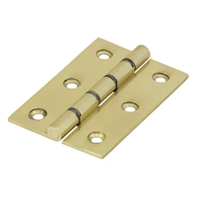 Image of 3x TIMCO Double Steel Washered Butt Hinge Solid Brass Polished Chrome 234129