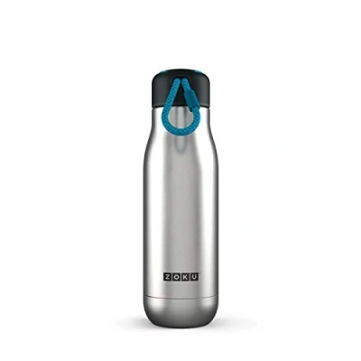 Image of Zoku Vacuum Insulated Stainless Steel Bottle, 500ML Silver, ZK142