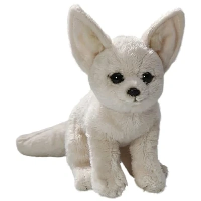 Image of Carl Dick Fox, Fennec sitting, 7 inches, 18cm, Plush Toy, Soft Toy 2655