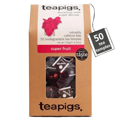 Image of Tea Pigs Super Fruit Made with Whole Fruit, Pack of 50