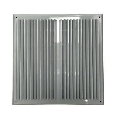 Image of Prostko Grey Air Vent Grille / 450mm x with Fly Screen 18&#039;&#039; Ventilation Cover/Anti Insect Mesh