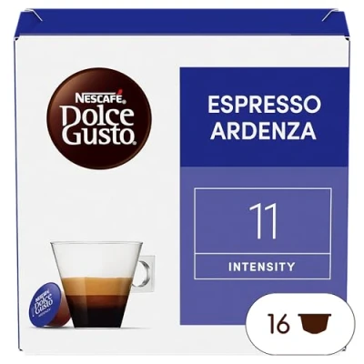 Image of Nescafé Dolce Gusto Espresso Ristretto Ardenza, Strong, 16 Coffee Capsules/Servings