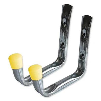 Image of 2x Jumbo Ladder Hooks Heavy Duty Wall Mounted Storage Hanging