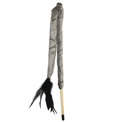 Image of Rosewood Jolly Moggy Wild Catnip Long Tail Teaser, Cat Toy