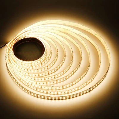 Image of JOYLIT 24V LED Strip Lights 5M 3000K Warm White Dual Row 11200LM Ultra Bright, CE UL Professional CRI 90+ 240LEDs/M High Density 2835 SMD 120W Dimmable Adhesive Tape Illumination Purpose