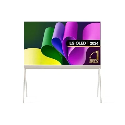 Image of 55&quot; LG Objet Collection Posé 55LX1T6LA Smart 4K Ultra HD HDR OLED TV with Google Assistant &amp; Amazon Alexa Beige, Cream