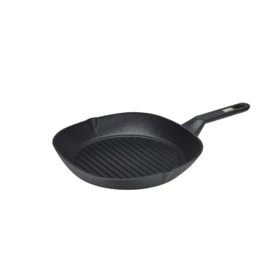 Image of Re Generation Berndes Non Stick Grill Pan 28cm Aluminium Steak Induction Cookware, Suitable for All Cooking Hobs