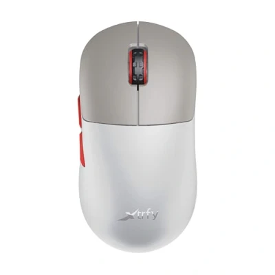 Image of Xtrfy M8 Wireless Ultra Light Gaming Mouse, Optimised for esports, 2.4 GHz, RF Extremely Low Front Greater Precision, Rechargeable, Retro