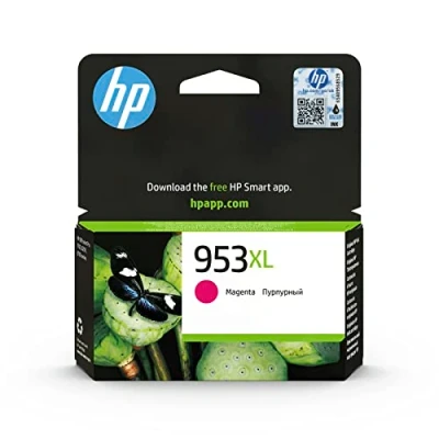 Image of HP F6U17AE 953XL High Yield Original Ink Cartridge, Magenta, Single Pack