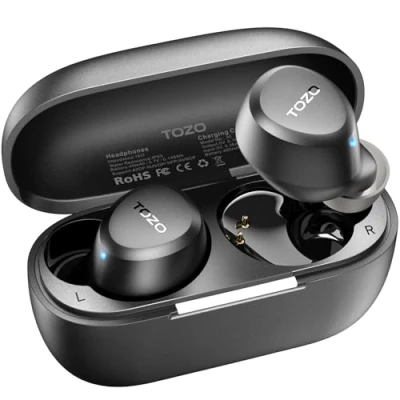 Image of TOZO A1 Wireless Earbuds, Bluetooth 5.3 Earphones, Support APP EQ Setting, 30H Long Playtime, Ear Buds with HiFi Stereo Sound, Light Weight IPX5 Waterproof