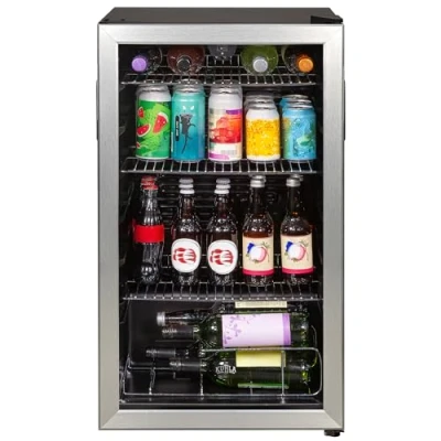 Image of Kuhla K48BC101SS 48 Can Beverage Cooler in Stainless Steel