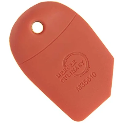 Image of Mercer Culinary Silicone 45 Degree Angle Plating Wedge, Multi Colour