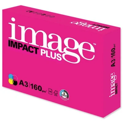 Image of Image Impact Plus Paper Premium FSC 160gsm A3 White Ref 62731 [250 Sheets]