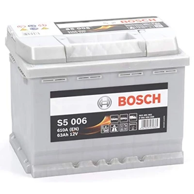 Image of 12V63AH610A, 563401061 Starter battery BOSCH S5 0 092 S50 060 12V 63Ah 610A B13 Lead acid CHEVROLET: Captiva, MAZDA: 3 Hatchback