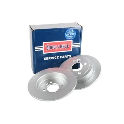 Image of Borg &amp; Beck BBD4627 Brake Disc Pair (Rear): Mini Cooper S 06