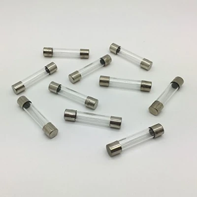 Image of 10A Glass Fuse Classic Car Auto 10 Amp 32mm Length Electronic Pack of