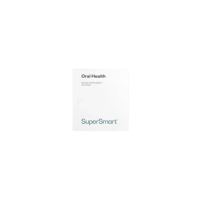 Image of Supersmart Oral Health 4 Probiotic Strains (with Lactobacillus Reuteri &amp; Rhamnosus) to Boost Care Bad Breath Treatment Non GMO Gluten Free 30 Sticks