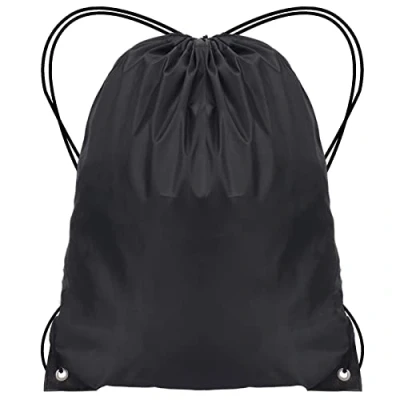 Image of JFmall Drawstring Swim PE Bags for Kids Adults String Gym Bag School Sports Swimming Travel