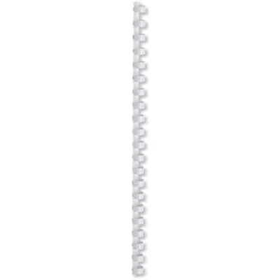 Image of Fellowes Value A4 12mm Binding Combs White (Pack of 100)