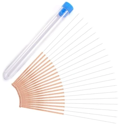 Image of 3D Printer Nozzle Cleaning Kit,20 PCS 0.4 mm Needle Stainless Steel Tool Filament Clog Cleaner for Accessories