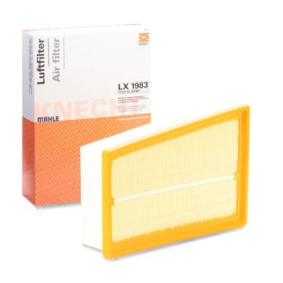 Image of 165466131R Air Filter MAHLE ORIGINAL LX 1983 57,3mm 163mm 232,0mm Insert NISSAN: X Trail, Qashqai 2, / Qashqai+2 I, RENAULT: Koleos I