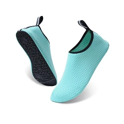 Image of Water Shoes Beach Surf Diving Snorkeling Swim Barefoot Quick Dry Skin Socks for Men Women Green
