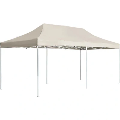 Image of vidaXL Professional Folding Party Tent Aluminium 6x3 m Cream