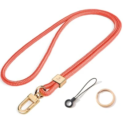 Image of SENLLY Neck Lanyard Strap for Keys, Original Minimalist Design KeyChain and ID Badge Holder