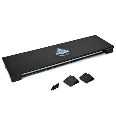 Image of Hockey Revolution My Passer Extremely Durable Passing Trainer on/off Ice Puck Rebounder Equipment for Passing, Shooting, One Timers Length 31 inch, Included Mounting Screws, Non Slip Pads
