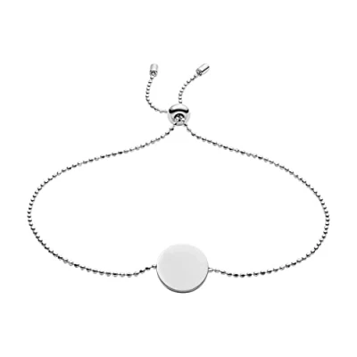 Image of Fossil Bracelet for Women , 245mm Inner Circumference Silver Stainless Steel Bracelet, JOF00462040