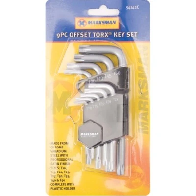Image of Marksman 9 PC Piece Offset TORX Key Set KIT