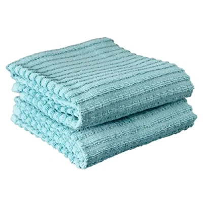 Image of Ritz Kitchen Towel Set, Dew