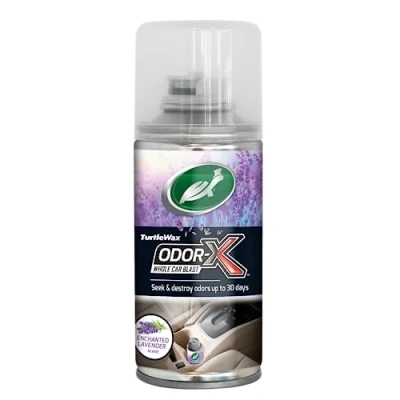 Image of Turtle Wax 54102 Odor X Whole Car Blast New Experience Air Freshener &amp; Remover Bomb Removes Unwanted Odors for up to 30 Days Lavender Scent (1 Pack)