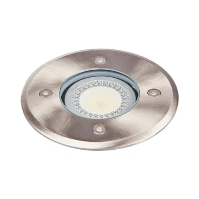 Image of Recessed Floor Lightdimmable &#039;Insa&#039; made of Stainless Steel