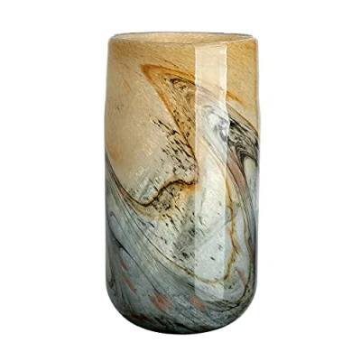 Image of GILDE GLAS art Vase Decorative Modern Decoration Handmade Height 35.5 cm