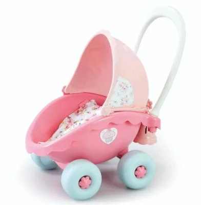 Image of Cupcake My First Pram For Children From 18 Months Dolls Toy Buggy Early Learning Centre Doll Pushchair Kids Play Stroller Baby