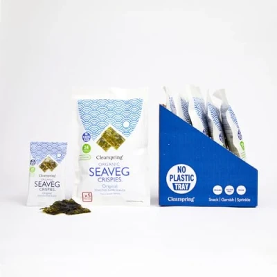 Image of Clearspring Organic Seaveg Crispies Multipack (6, Original)