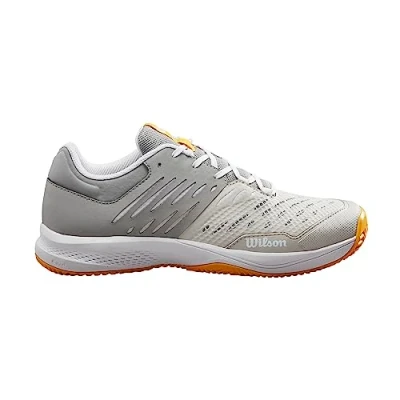 Image of Wilson Men&#039;s KAOS Comp 3.0 Sneaker, Lunar Rock/Griffin/Old Gold, 6.5 UK