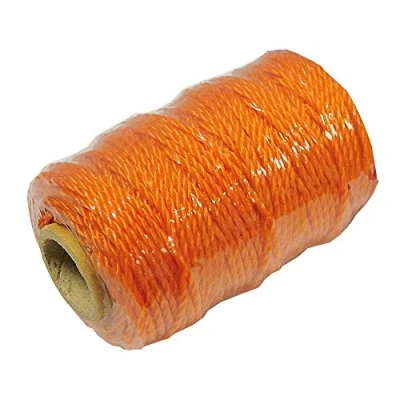 Image of Faithfull FAIC300 Orange Poly Brick Line String 36M (118ft) Breaking Strength 27kg
