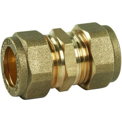 Image of Plumbright Compression Coupler 28mm DZR L901DR.09