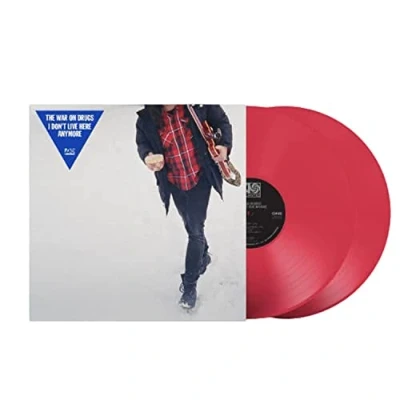 Image of The War On Drugs I Don&#039;t Live Here Anymore Red vinyl Sealed 2021 UK 2 LP set 0075678643095