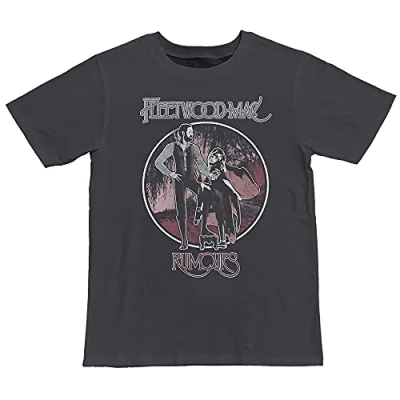 Image of Fleetwood Mac Rumours Vintage Official Tee T Shirt Mens Unisex (Large) Black